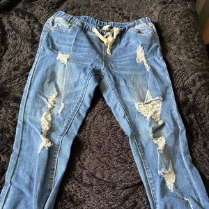 American Bazi brand ,blue jeans ,size medium